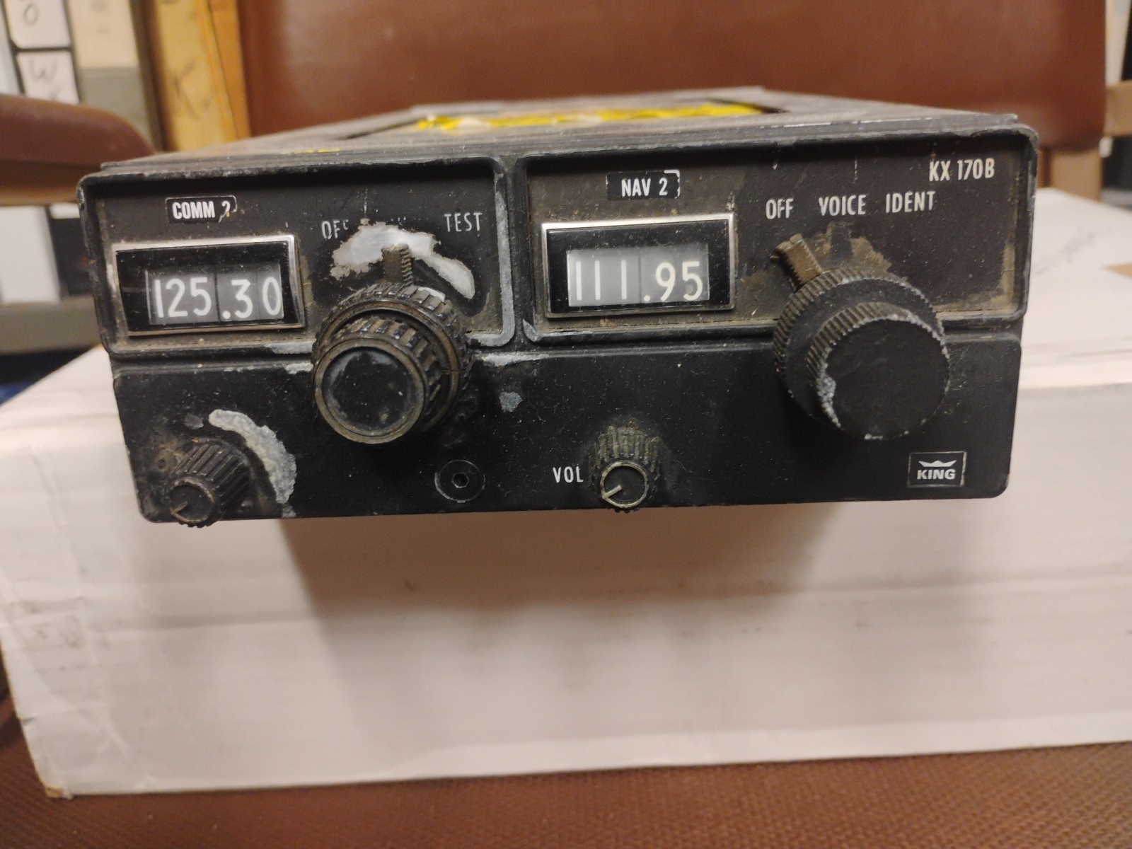 BENDIX KING KX-170B NAV COMM RADIO TRANSCEIVER  P/N 069-1020-00
