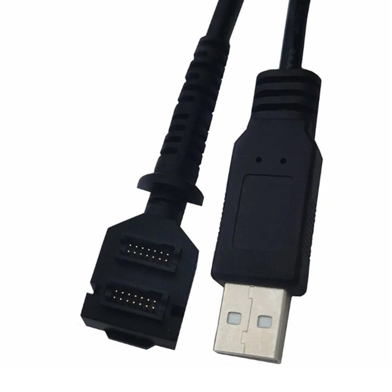 10ft Power Charging USB Cable With 2X 14Pin Connectors For VX805 VX820