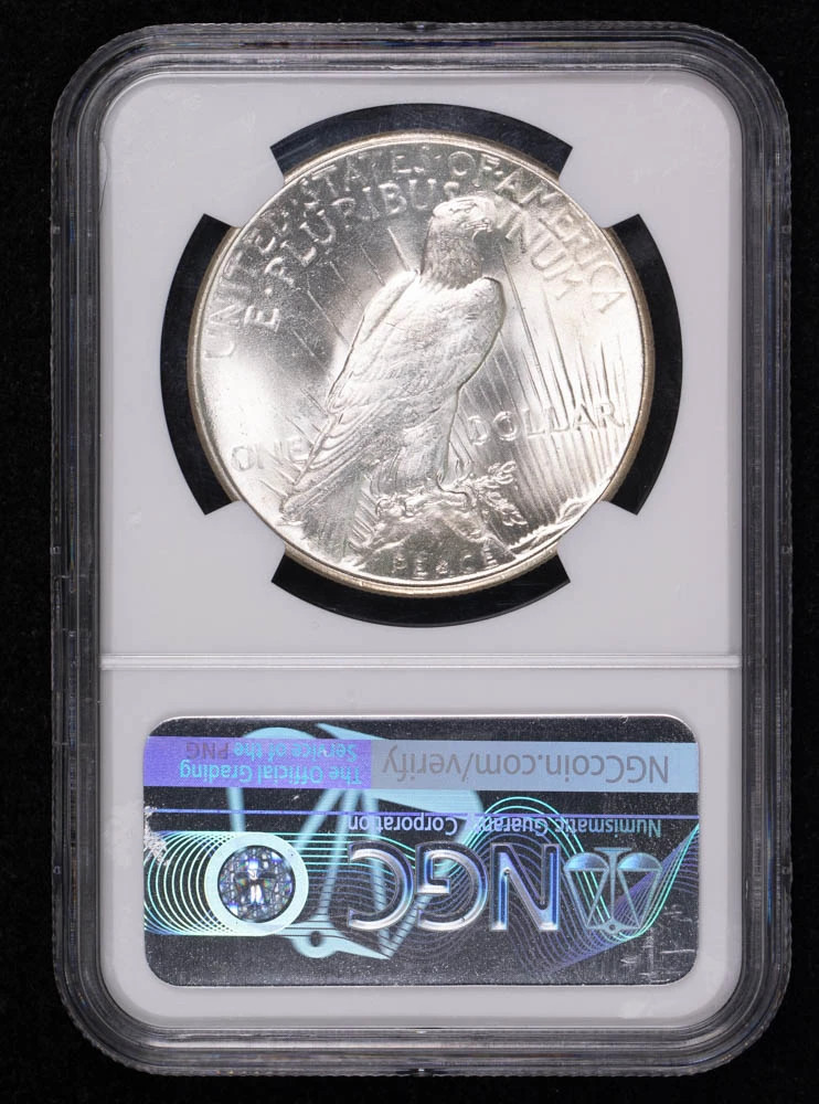 1935 Peace Silver Dollar NGC MS-64