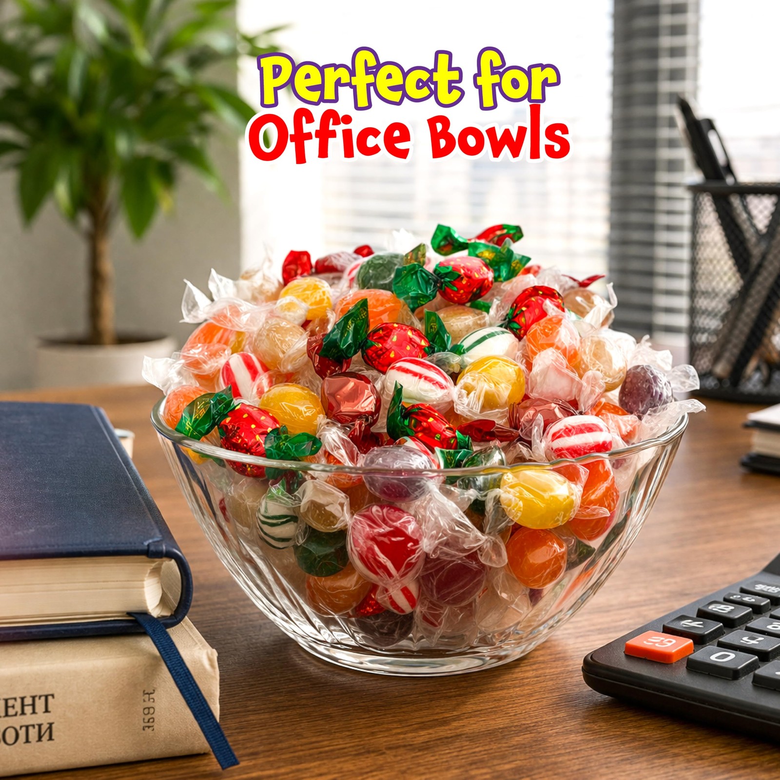 Old Fashioned Hard Candy Assortment - 2 Pound Bag - Hard Candy Individually W