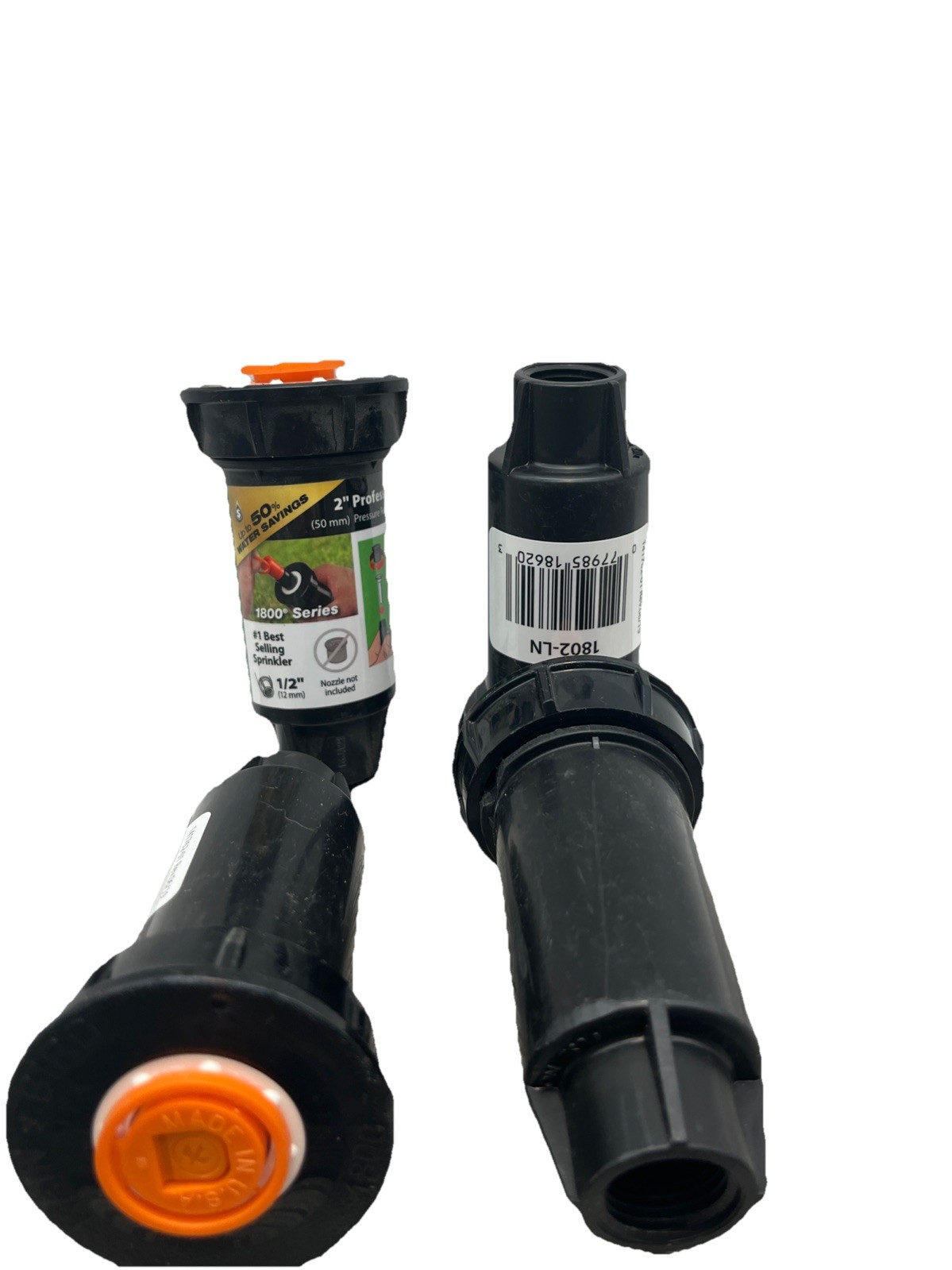 Sprinkler Spray Heads Rain Bird 1800 Series Adjustable Pop-Up. 4pk {66}
