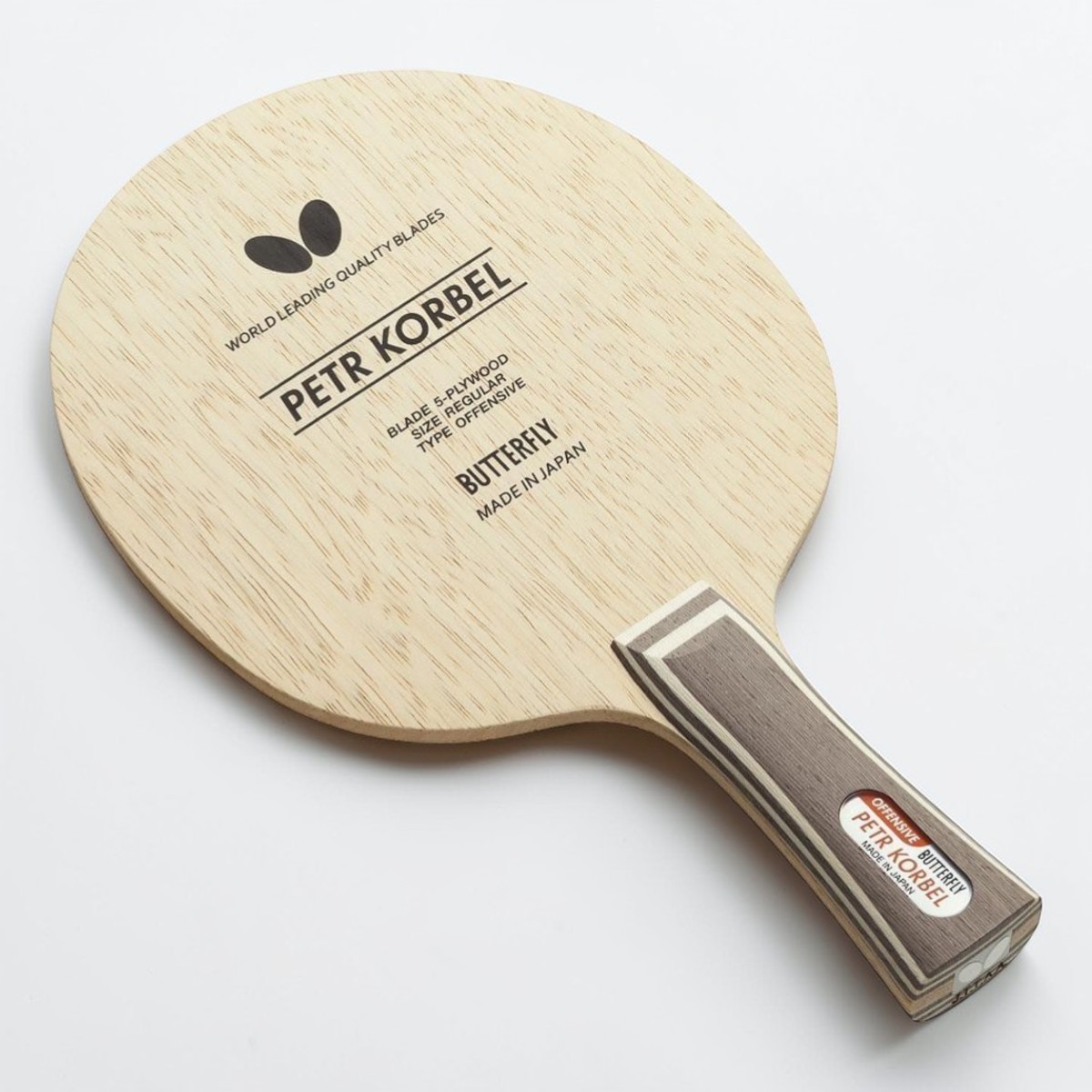 Butterfly Korbel FL 30271 Table Tennis Blade Shakehand 5-Ply Wood Japan