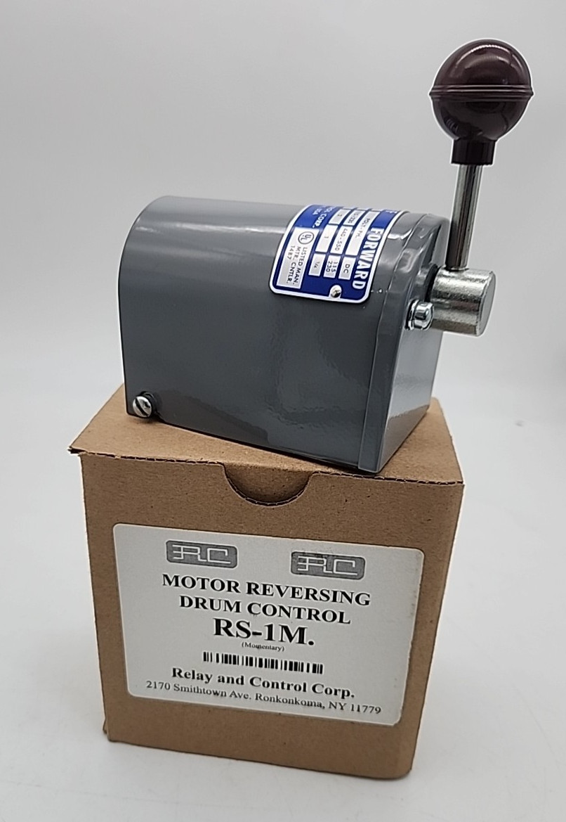 Motor Reversing Drum Control Relay And Control Corp RS-1M.