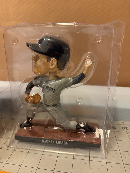 Detroit Tigers Mickey Lolich bobble head 1968 world champions 50th Anniversary