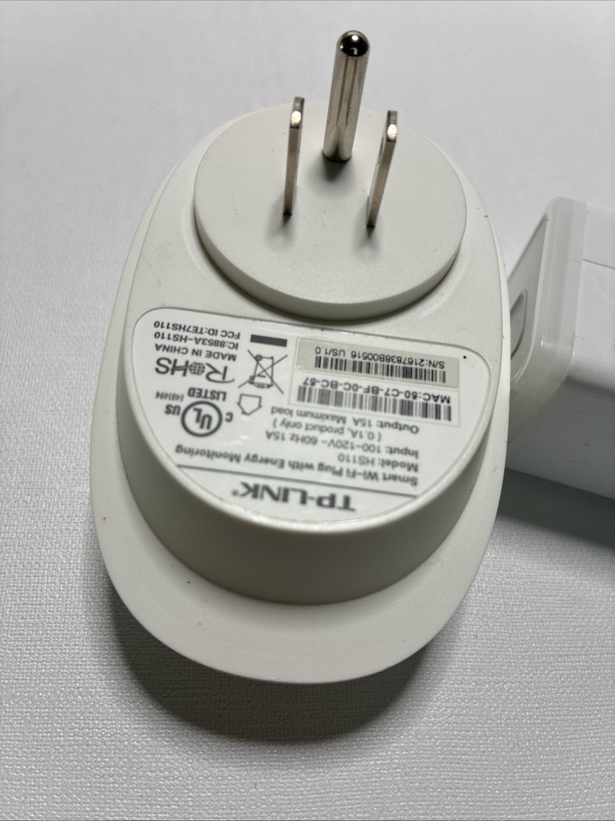 TP-Link Kasa HS103 Smart Wi-Fi Plug & HS110 Plug