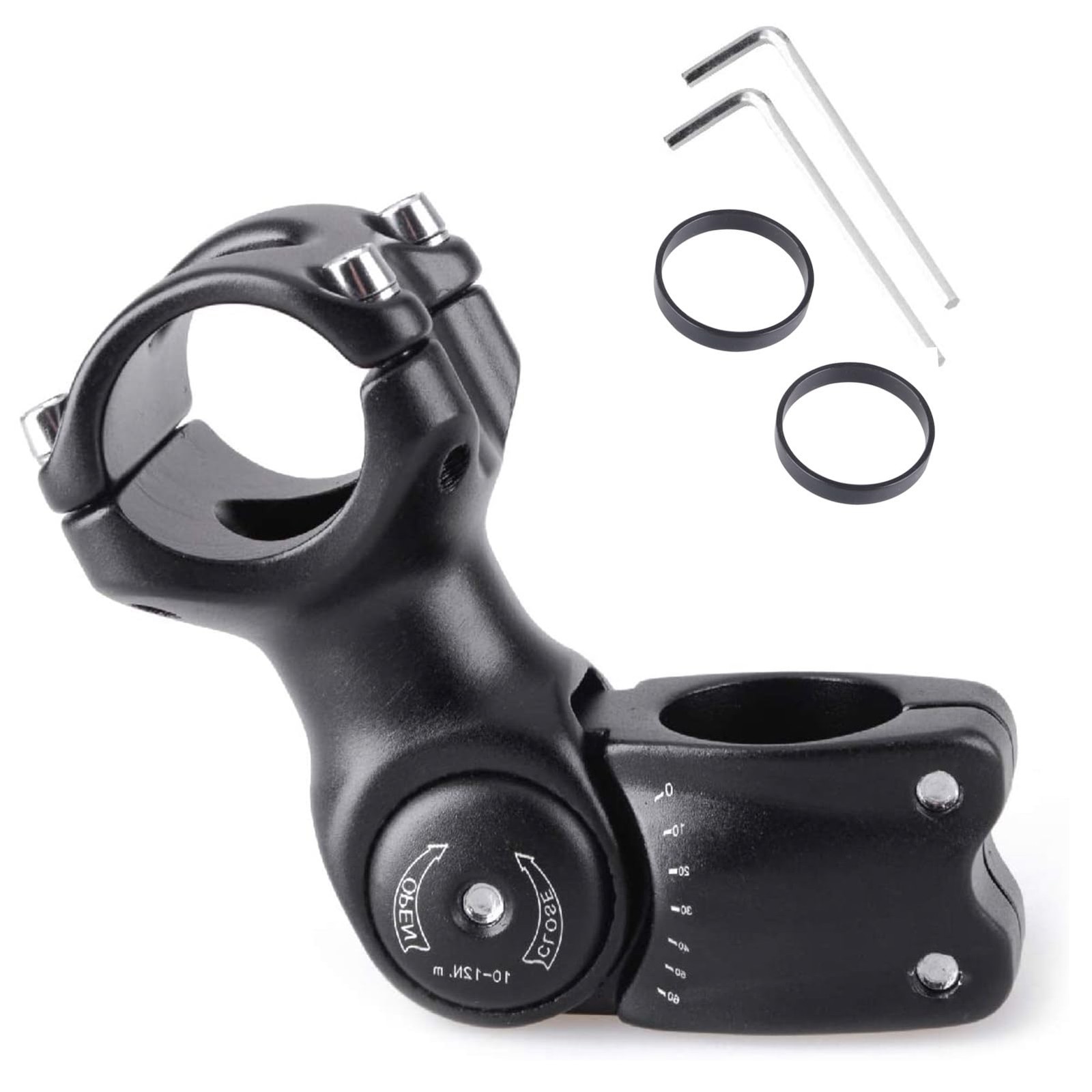 31.8mm Stem 90mm 110mm 120mm 0-60 Degree Adjustable Bike Stem Mountain Bike S...
