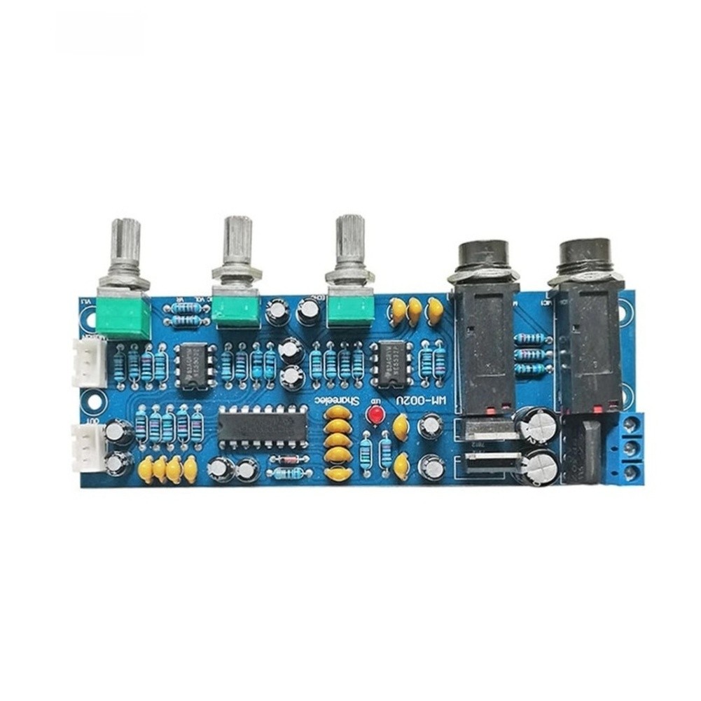 Music Volume PT2399 Reverb Board Digital Delay Chip Clean Audio Output