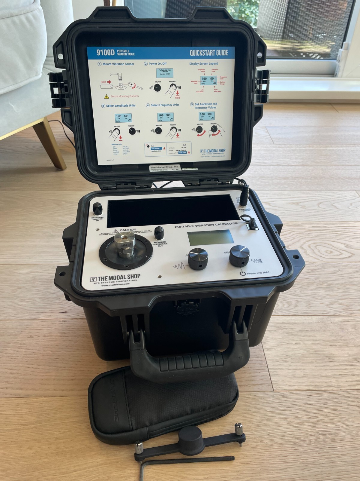 Modal Shop 9100D Portable Vibration Shaker Table REDUCE Price ! The