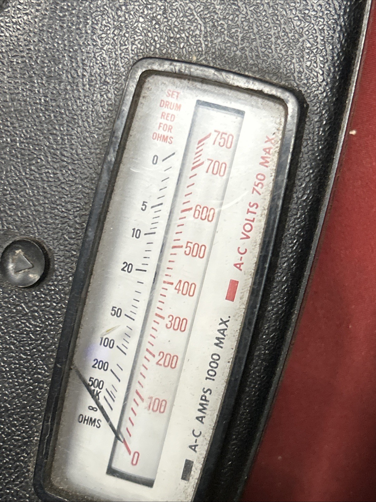 Vintage GE Voltmeter Meter Snapper 1000 942D
