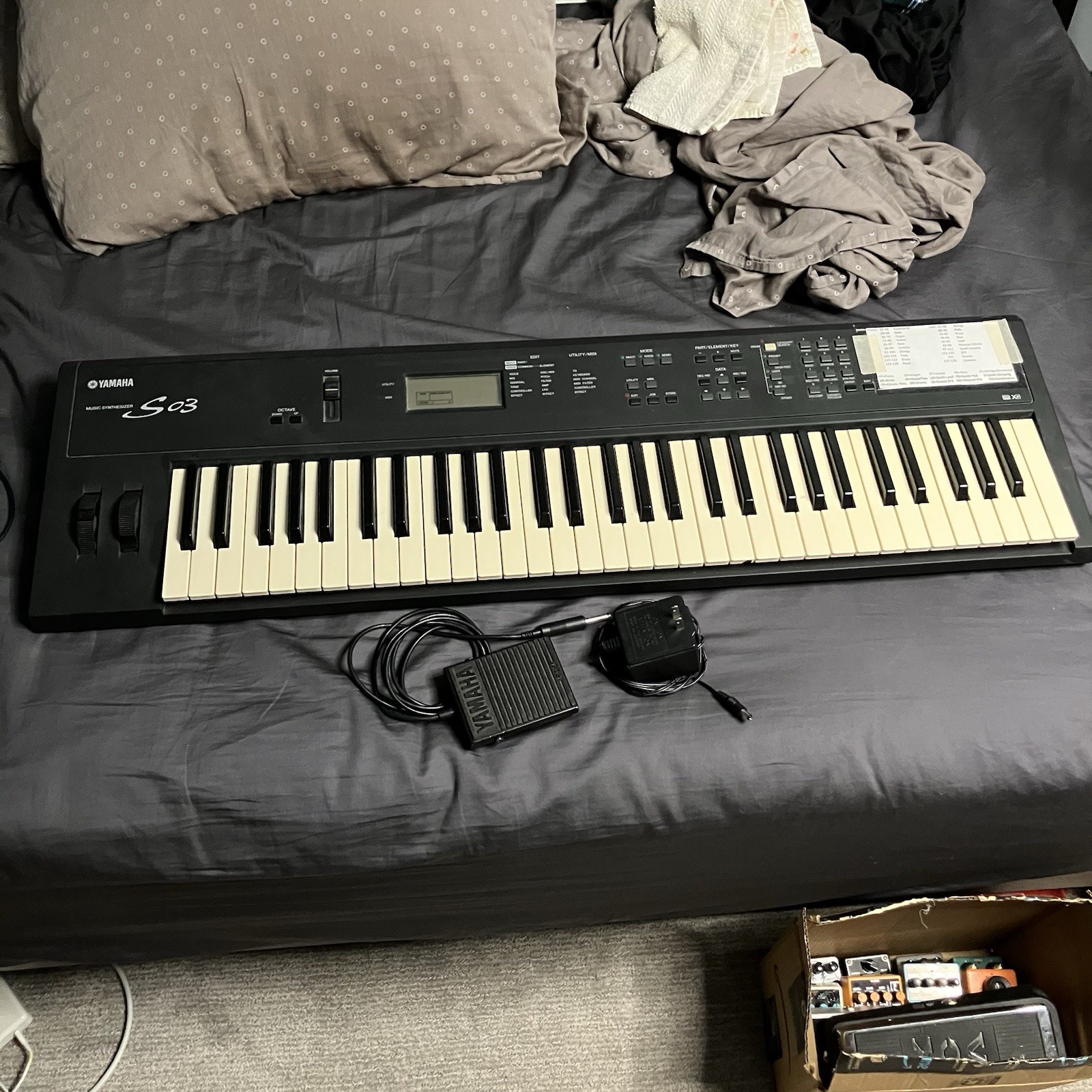 Yamaha S03 61 keys Workstation Synthesizer