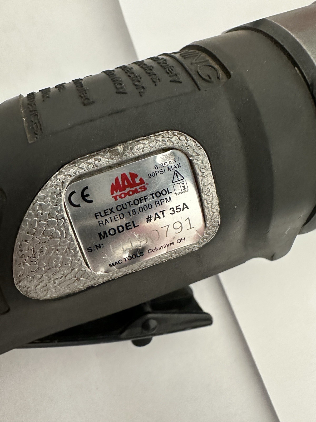 Mac Tools Flex-head Air Cut-off Tool AT35A