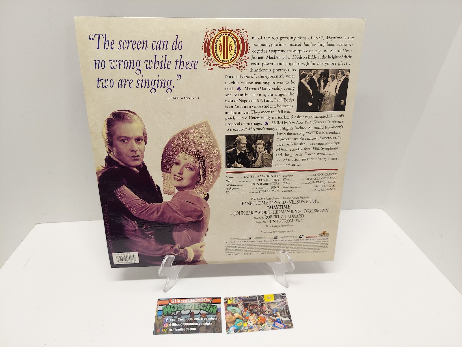 Maytime May Time Laserdisc LD Nice Shape NOT DVD