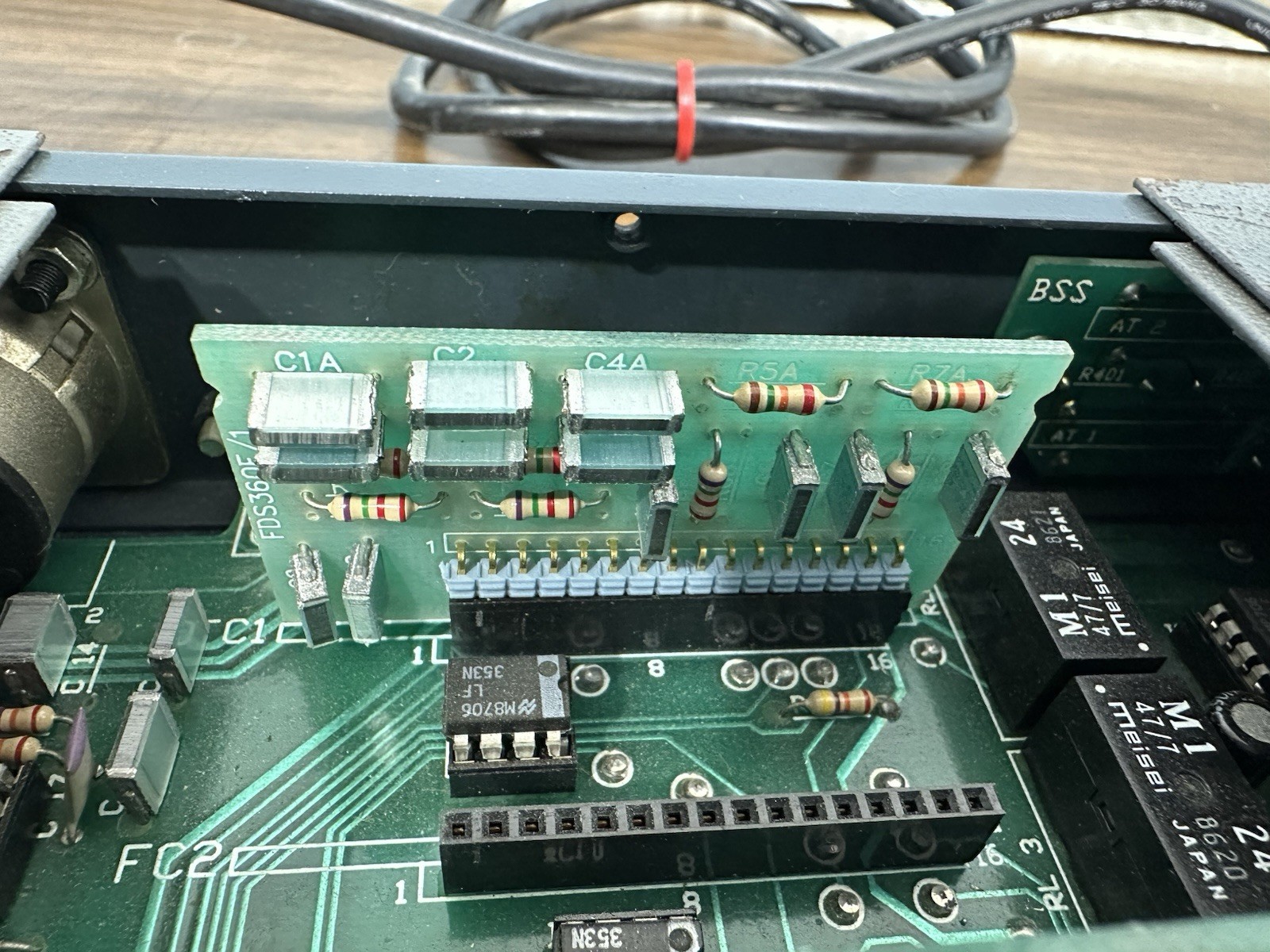 BSS FDS-360 Frequency Dividing System Crossovers - With Two Cards
