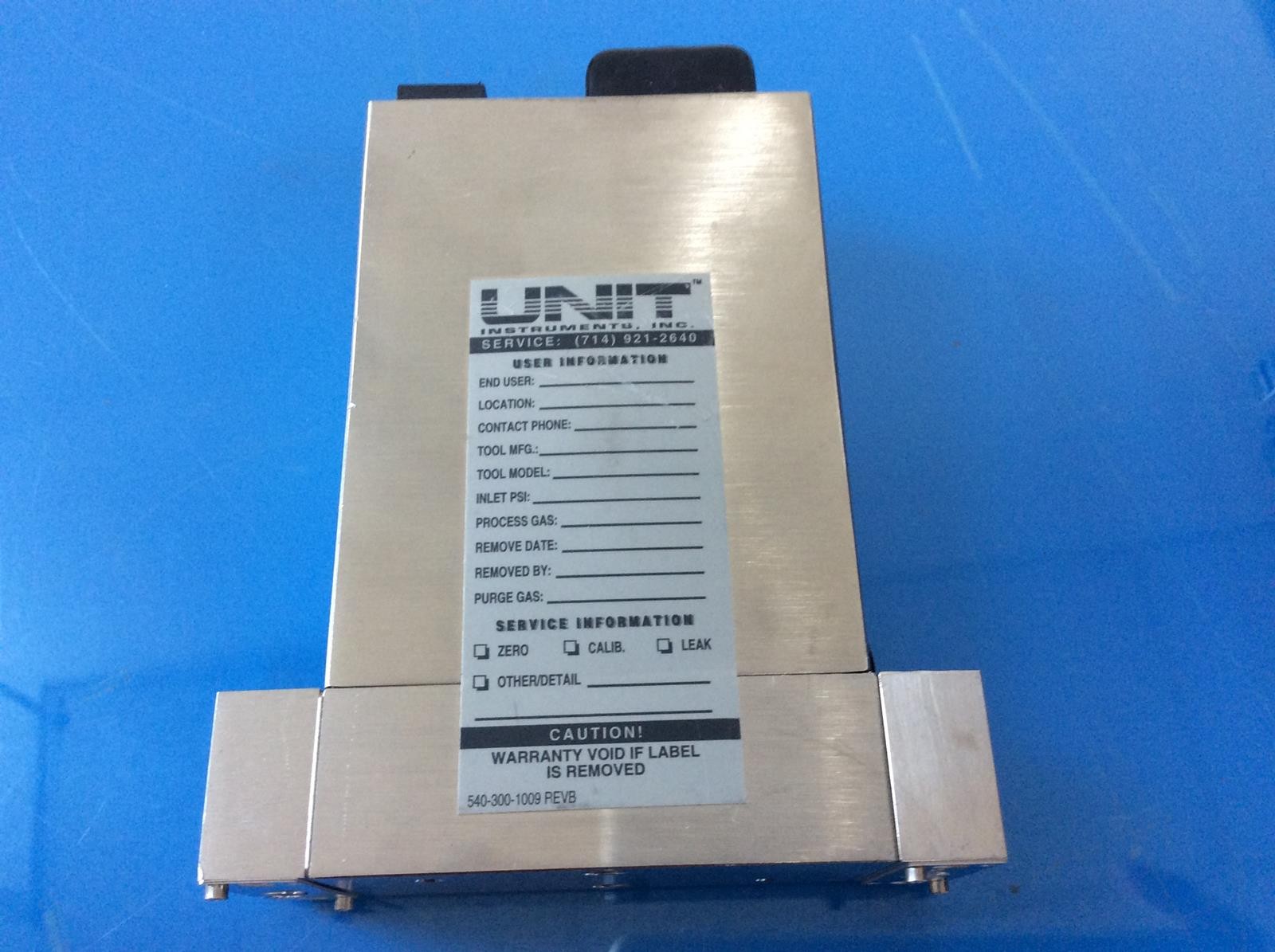 UNIT INSTRUMENTS UFC-7361 HIGH PERFORMANCE MASS FLOW CONTROLLER