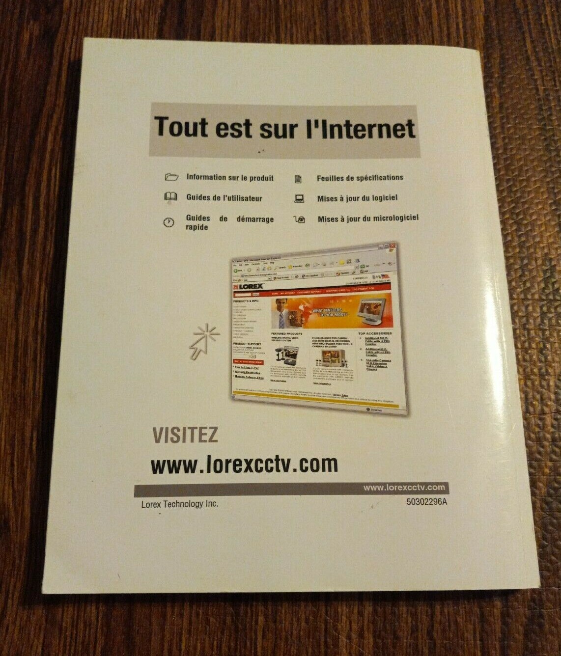 Lorex Professional 19" LCD Observation system Instruction Manual L19D800