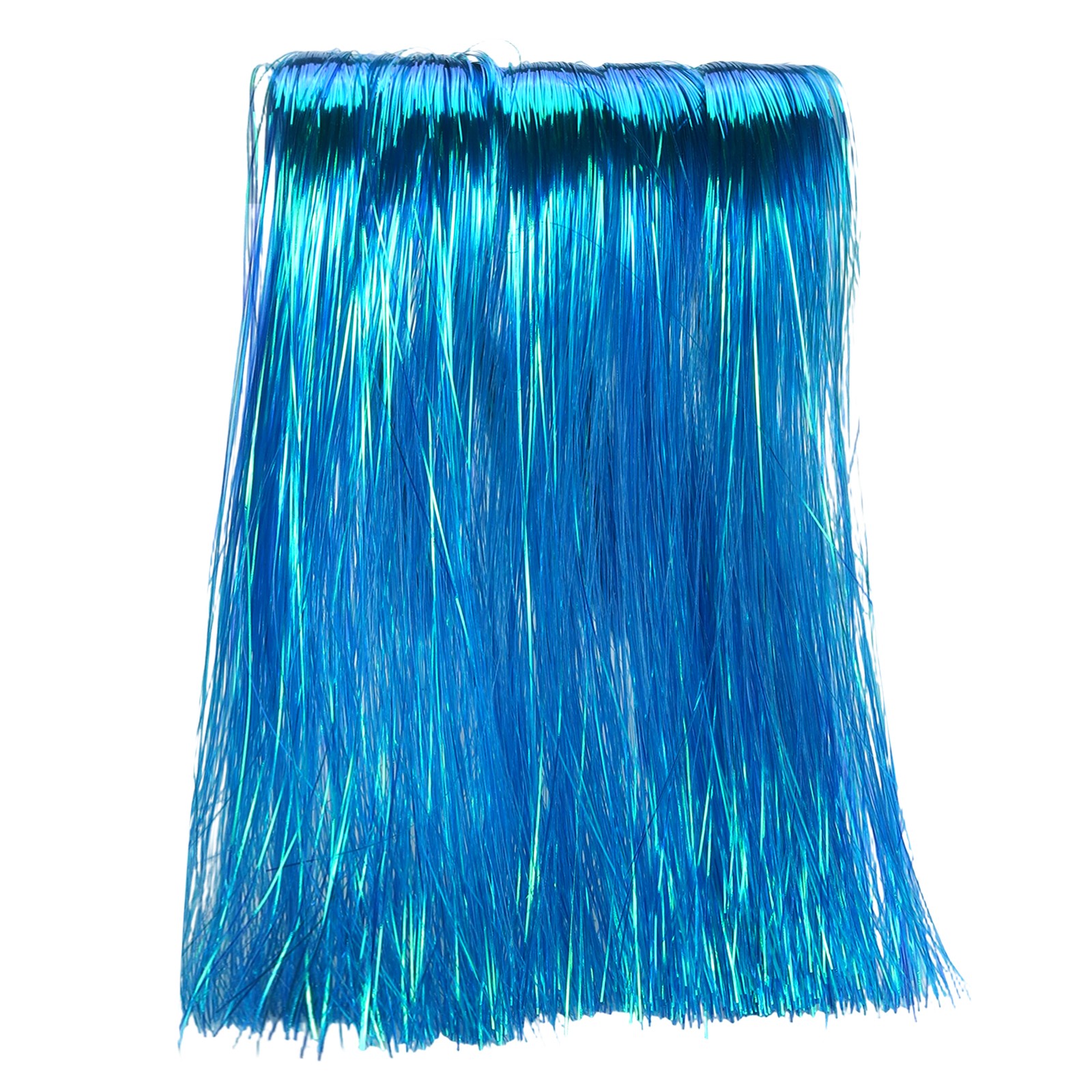 Fly Tying Materials, Crystal Flash 10 Pcs & 12 Inch & Blue & PE