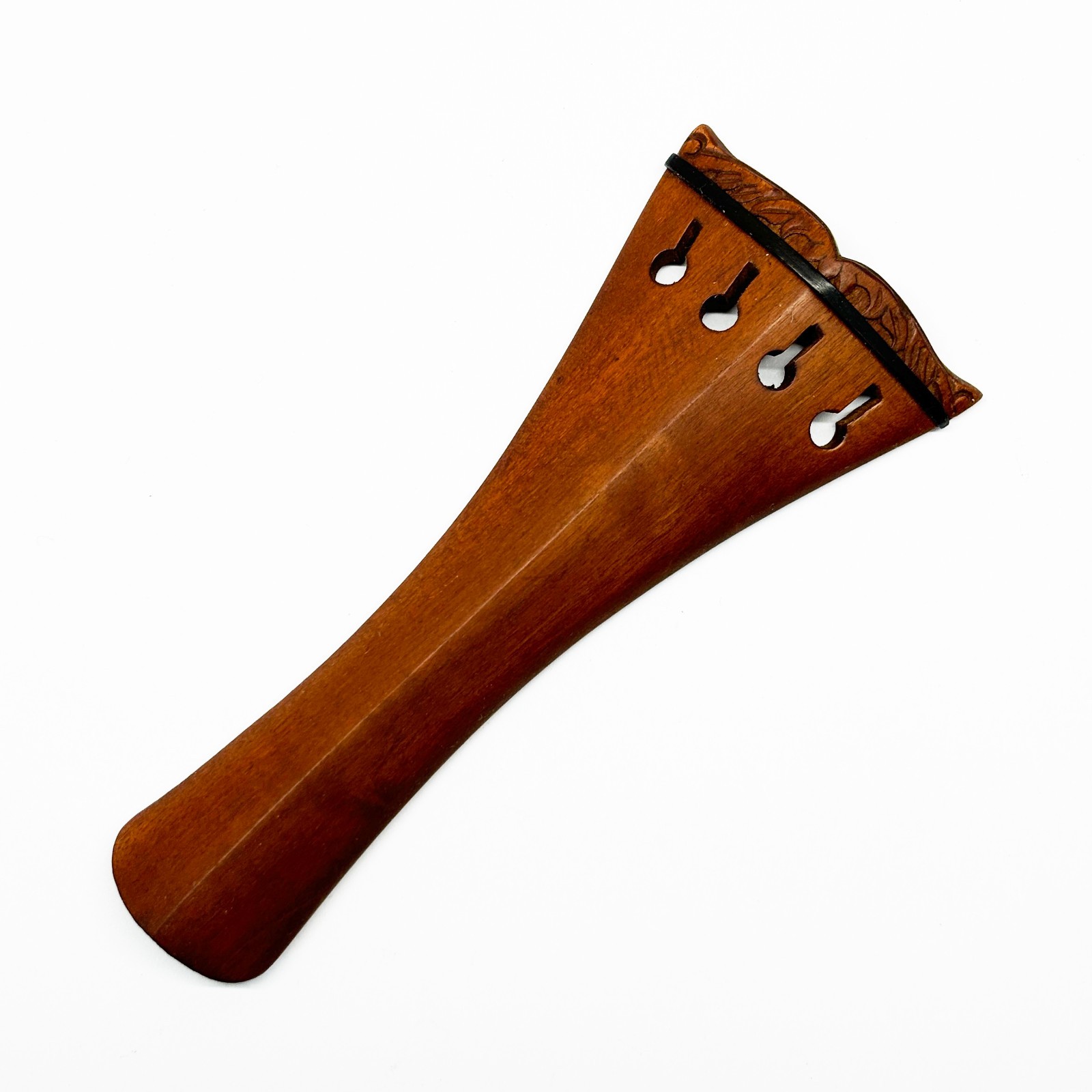 4/4 Violin Carved Tailpiece Jujube Wood Hand Carving Carve Polish New
