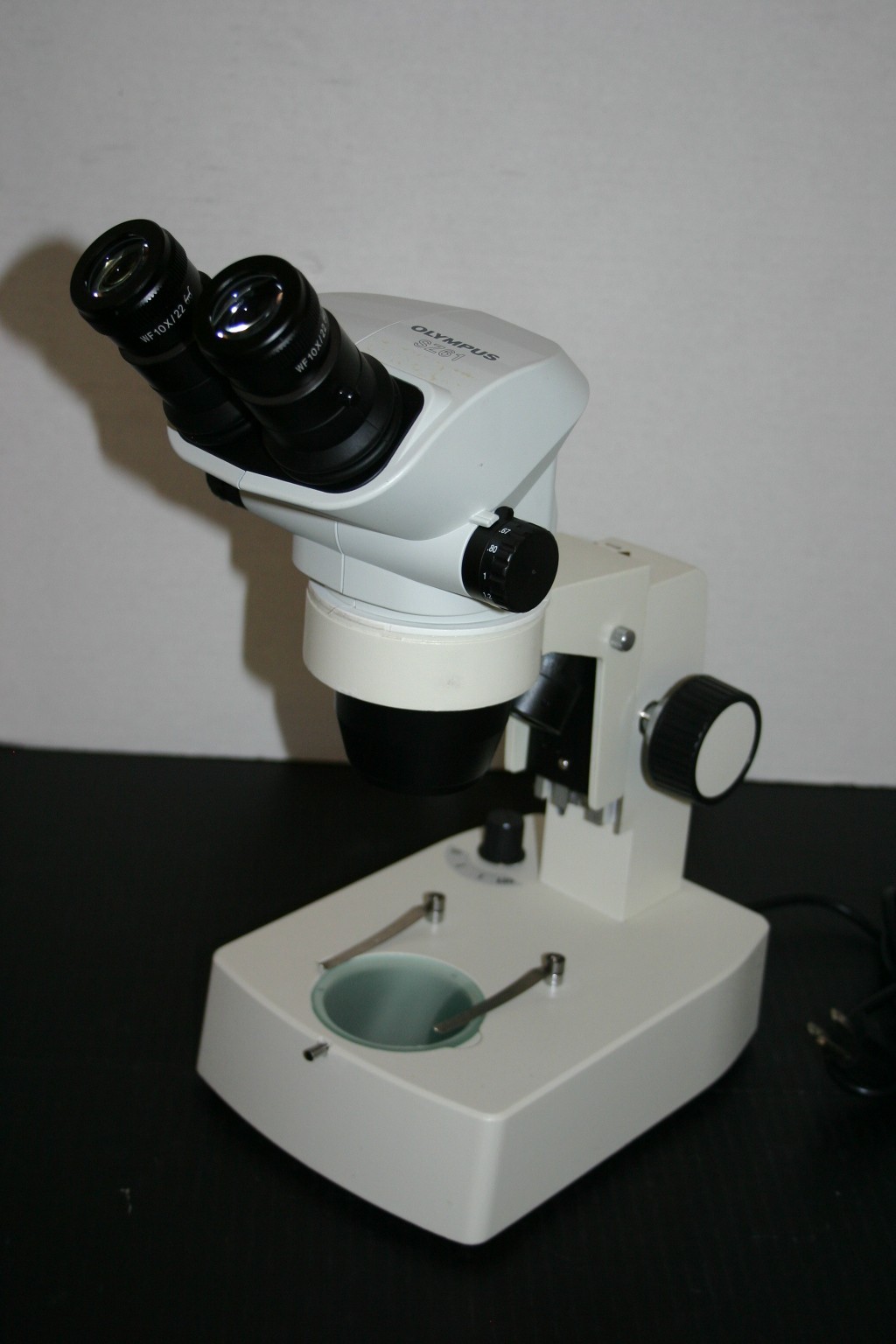 Olympus SZ-61 45d Stereozoom Microscope on New Dual Illum Desktop Stand 7-45X