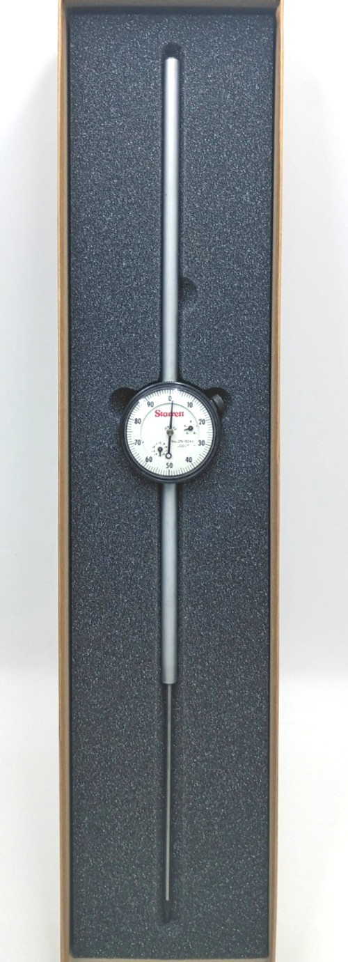 Starrett 25-5041J Accuracy Plunger Long Stroke Dial Indicator UNCALIBRATED/USED