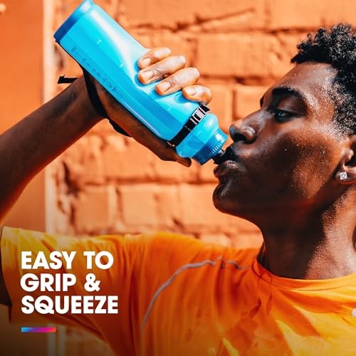 Tempo Pro - Handheld Running Squeeze Bottle for Training and Race White 525ml