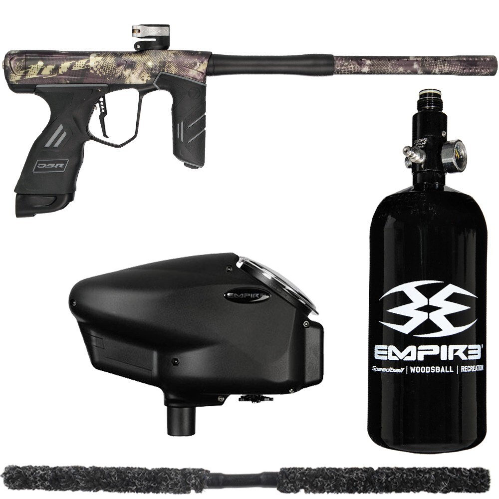 Dye DSR+ Core Paintball Gun Package Kit - PGA DyeCam