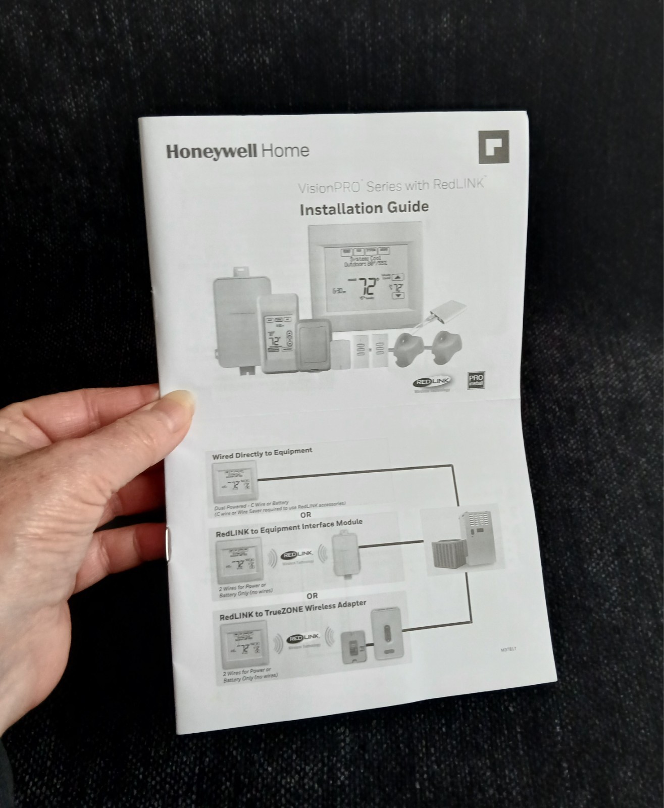 Honeywell Home VisionPRO Series With RedLINK Installation Guide
