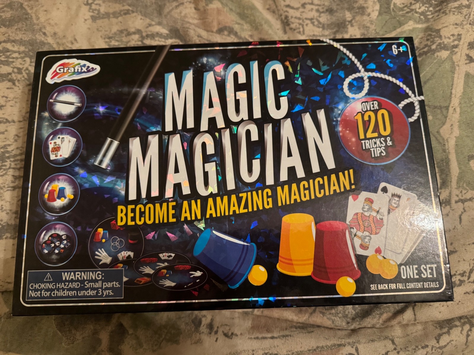 Grafix Magic Magician Become An Amazing Magician Over 120 Tricks Tips Set Sealed