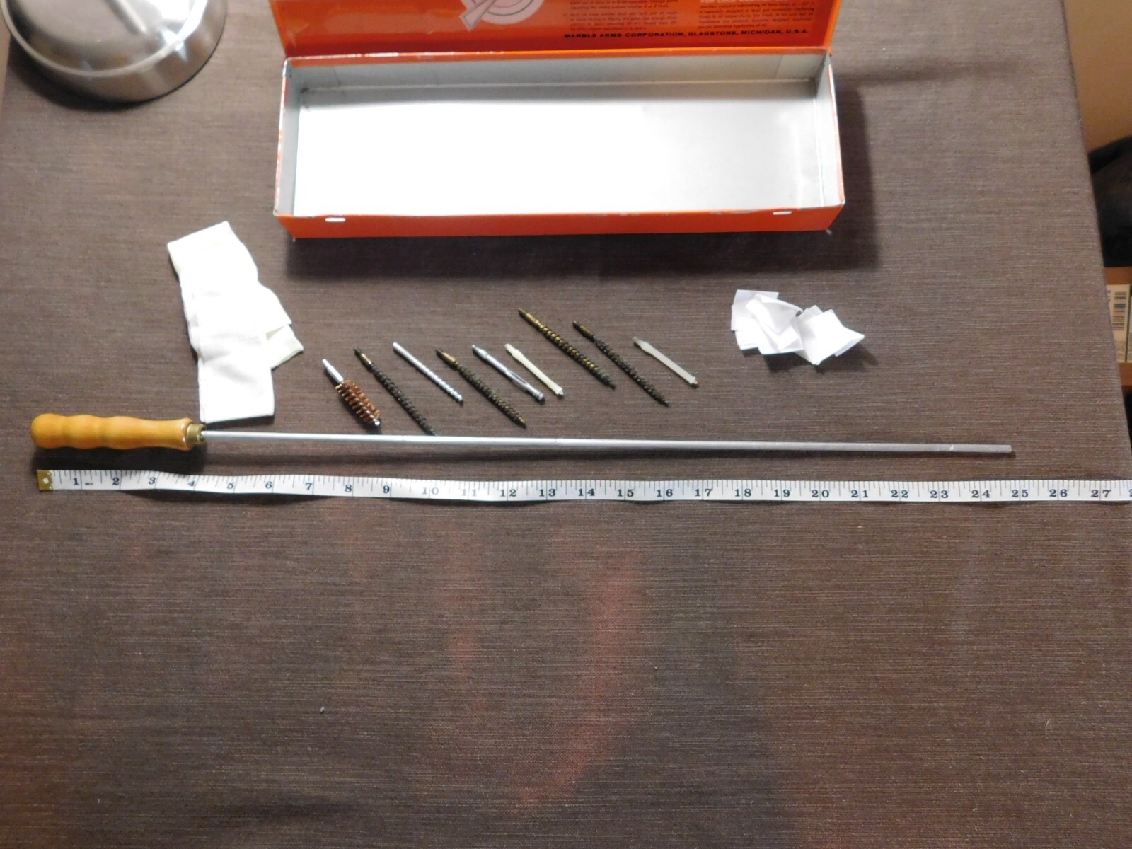 VINTAGE MARBLE'S GUN CLEANING KIT *INCOMPLETE*