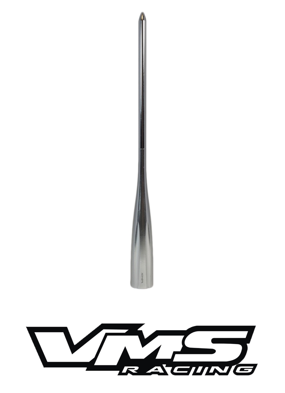 VMS SILVER 9" LONG SPIKED ANTENNA 98-16 HARLEY DAVIDSON ROADGLIDE W/ TOUR-PAK