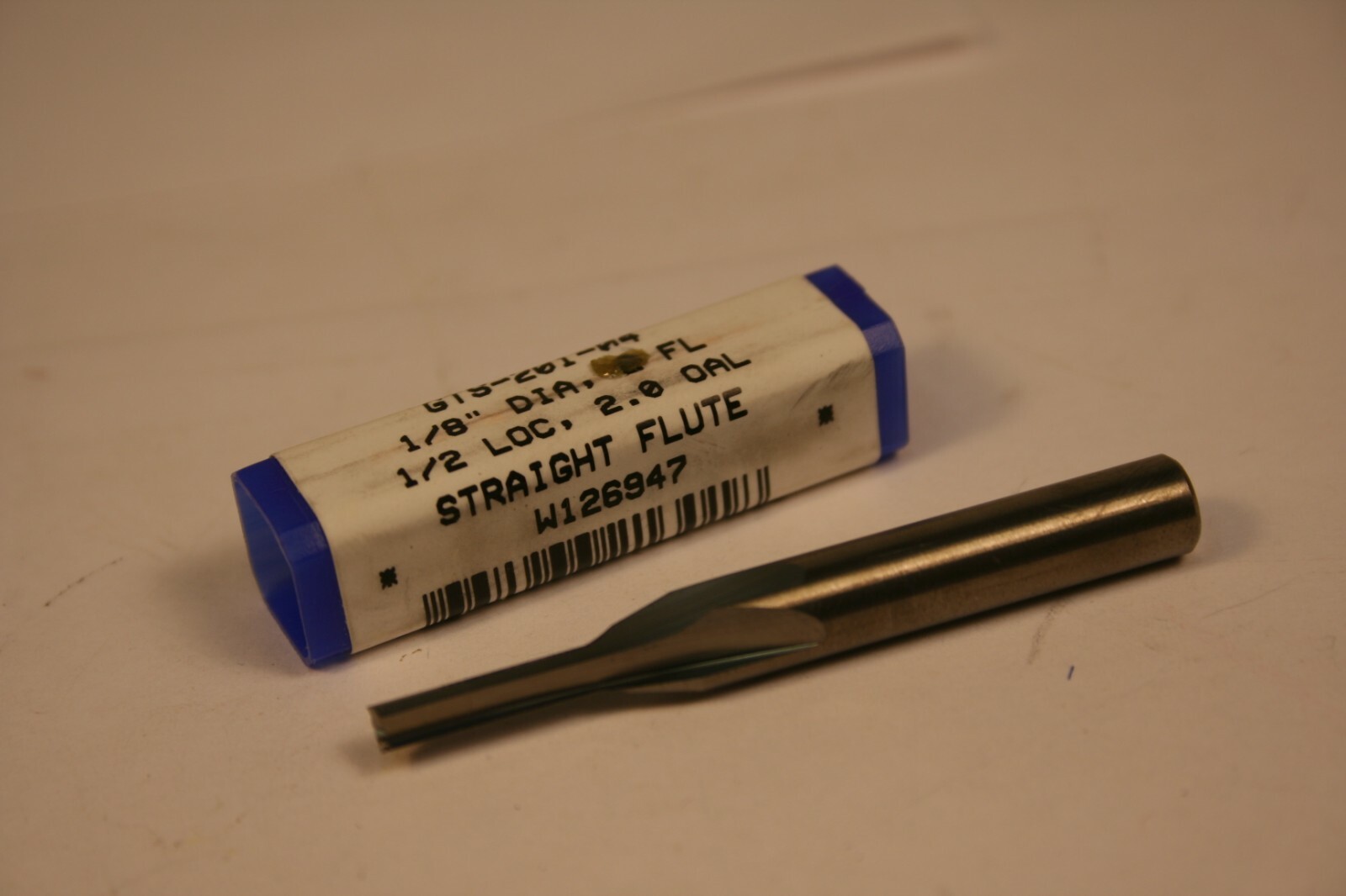 RobbJack Router Bit GTS-201-04 Straight 2 Flute Mill 1/8" Robb Jack