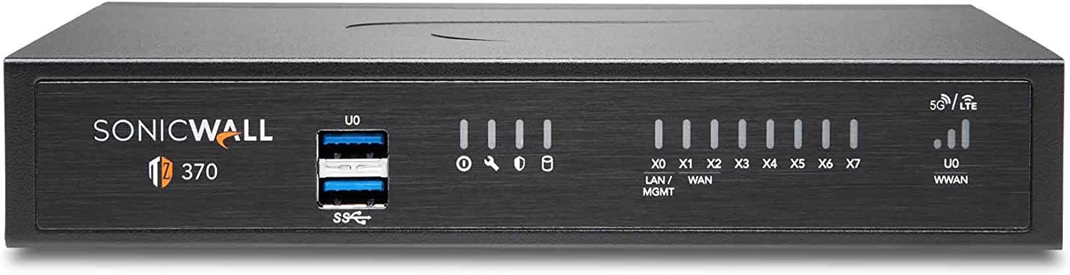 Sonicwall TZ370 Network Security Appliance - Firewall - TRANSFER READY