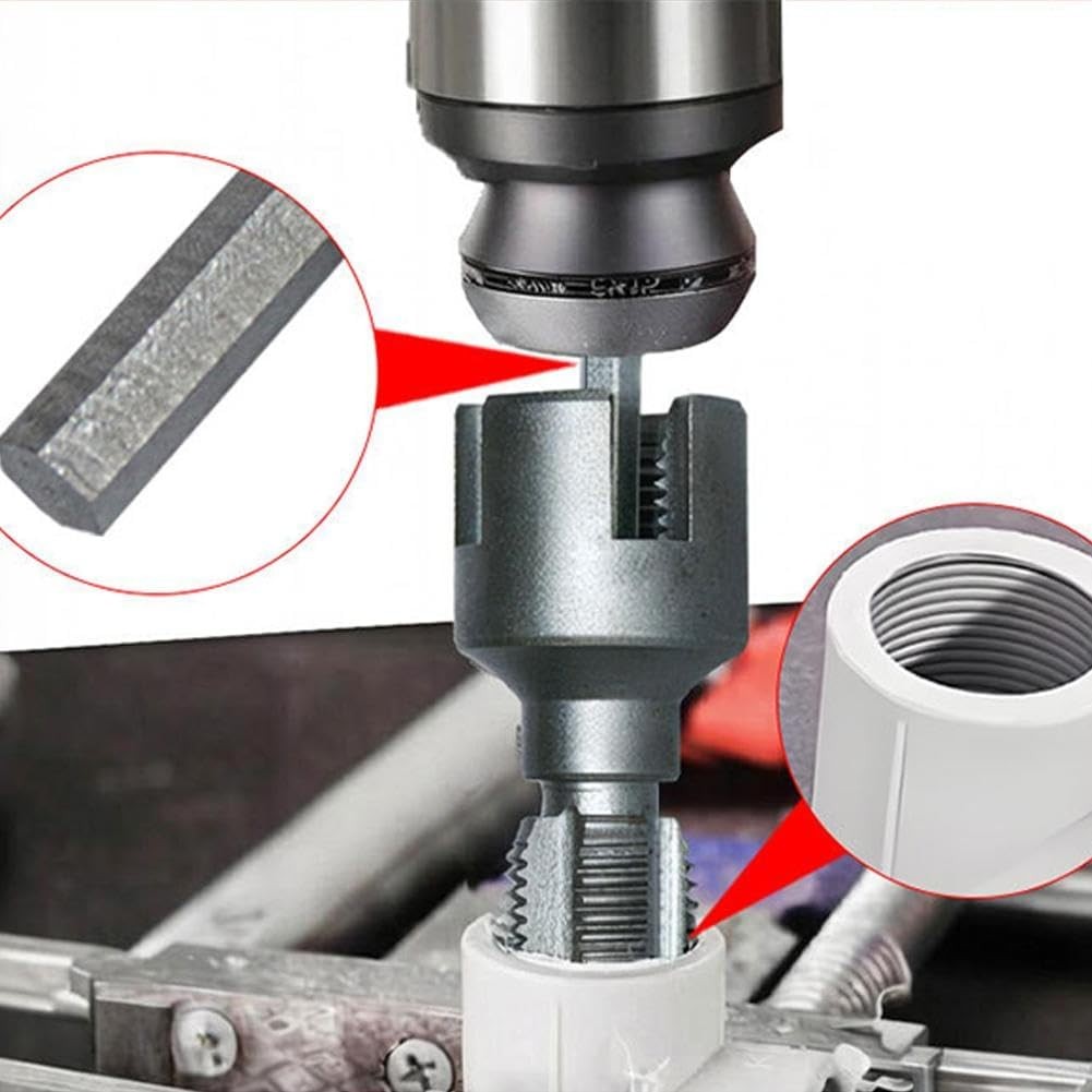 Integrated Internal&External Pipe Threading Tool, Dual-Function Pipe Thread Tool