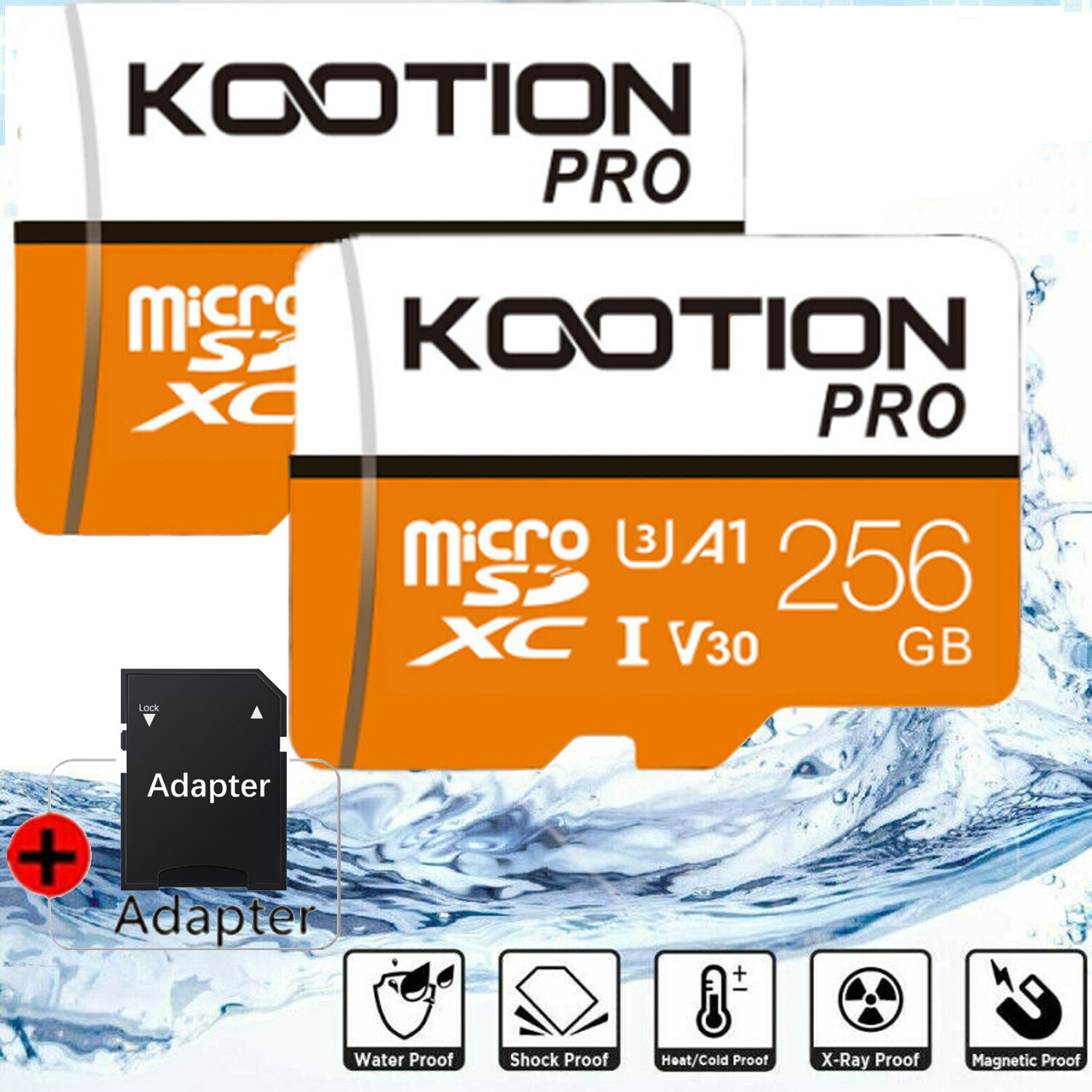 4 Pack 256GB Micro SD Card TF Memory Card High Storage Class 10 For Camera/Drone