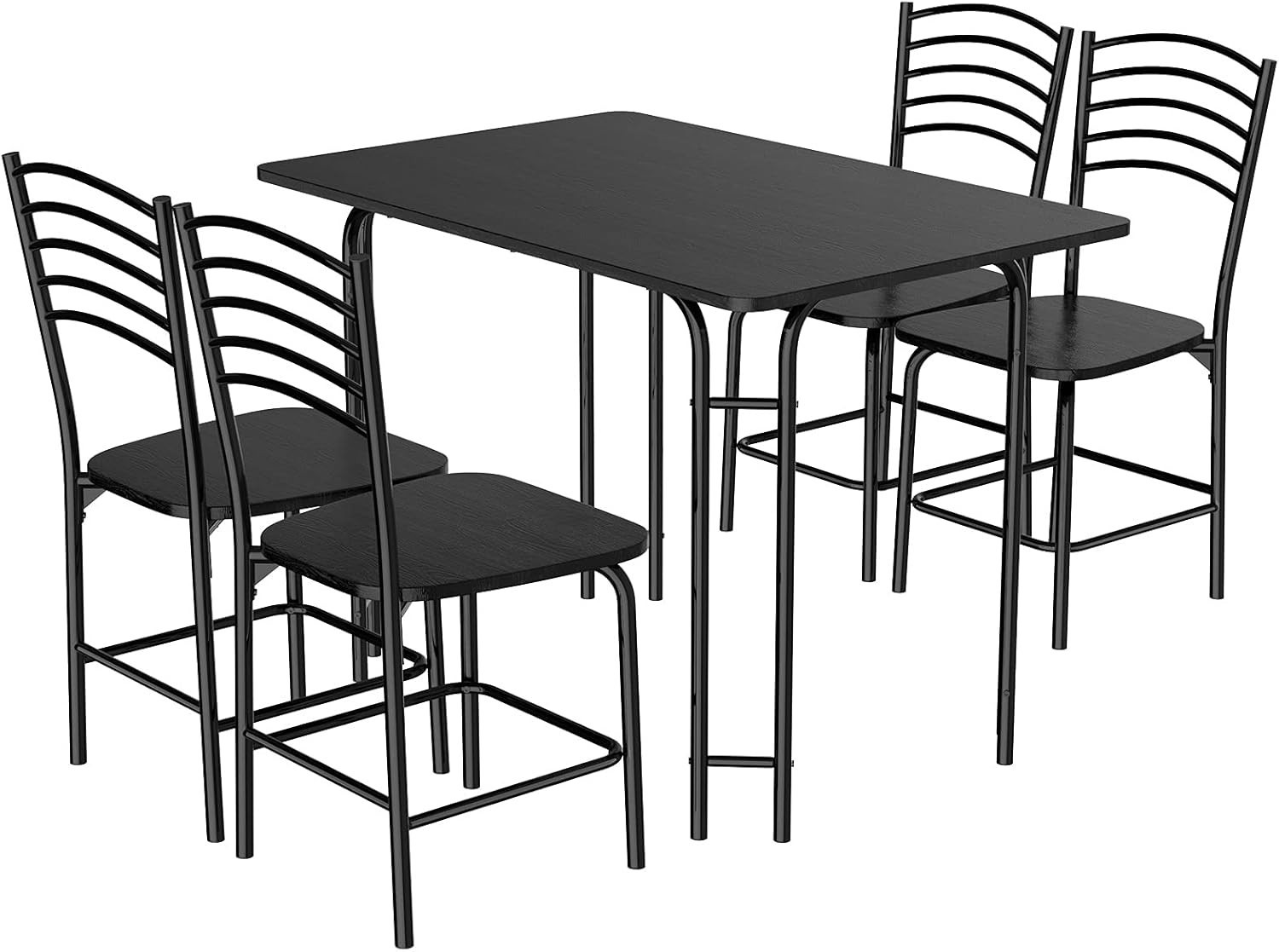 Dining Table Set for 4 Kitchen Table and Chairs Set of 4 Kitch