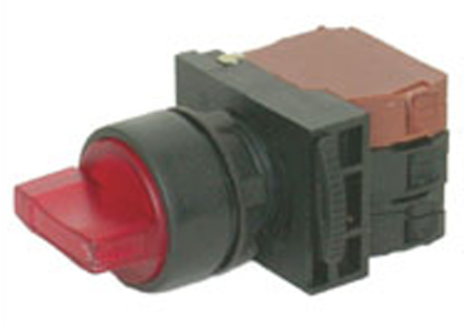 NHD NLS22-S311RE 3 Position Selector Switch 1a1b Red 100~120V