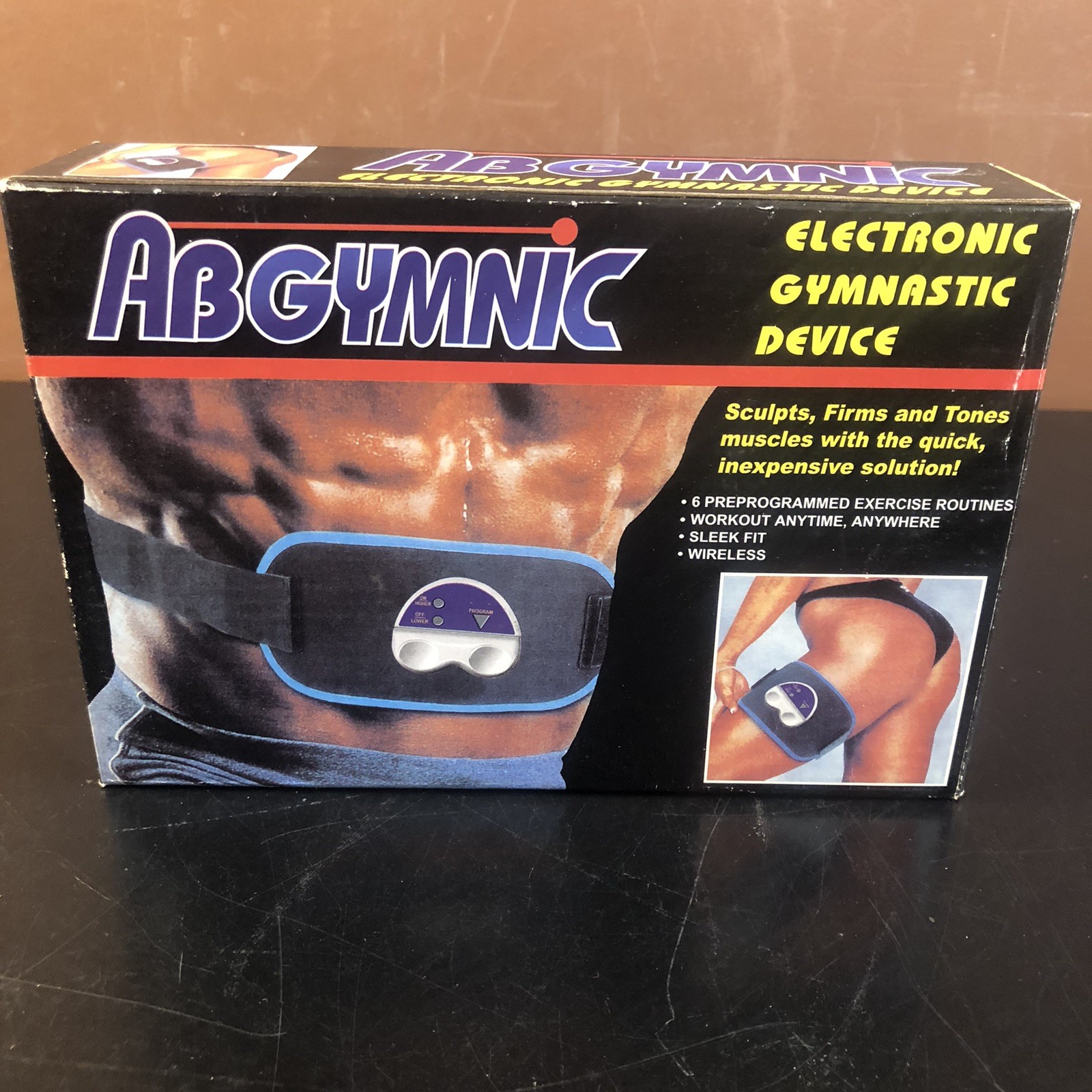 Vintage ABGYMNIC Electronic Gymnastic Device NEW Open box