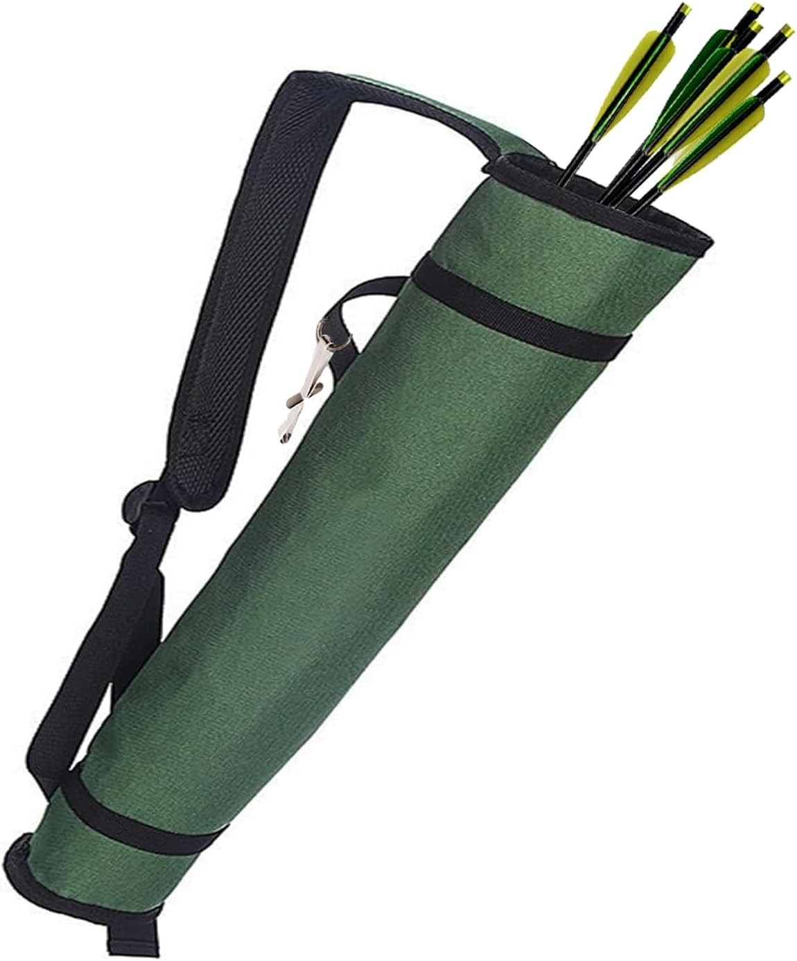 Archery Quiver Back & Hip Quivers Adjustable Arrow Backpack Bag Holder Side Hip