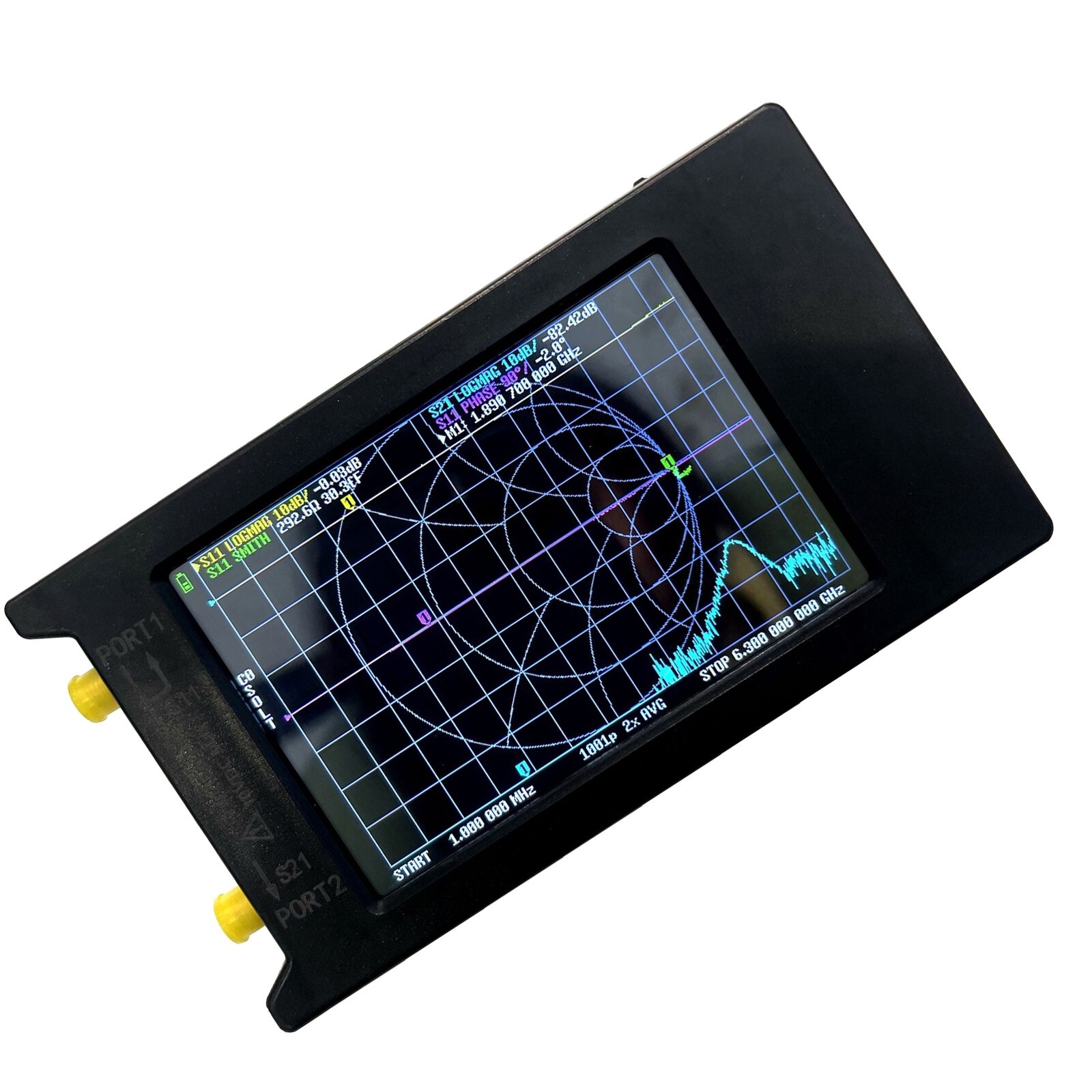 50KHz-6.3GHz LiteVNA-64 VNA Analyzer Vector Network Analyzer Antenna Analyzer