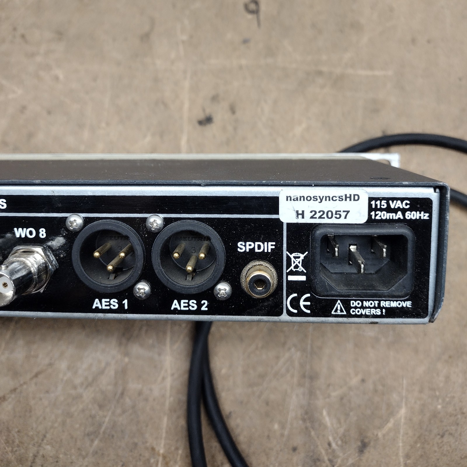 Rosendahl Nanosyncs HD Multistandard Sync Engine w/Power Cord - Powers On - USED