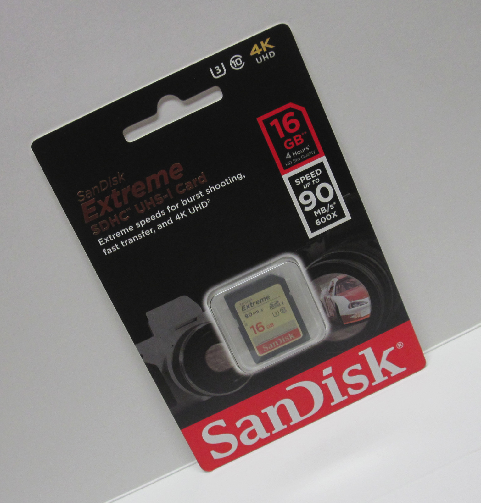 Sandisk 16G extreme V30 4K Ultra HD SD card for Sony FDR-AX53 4K Ultra Handycam