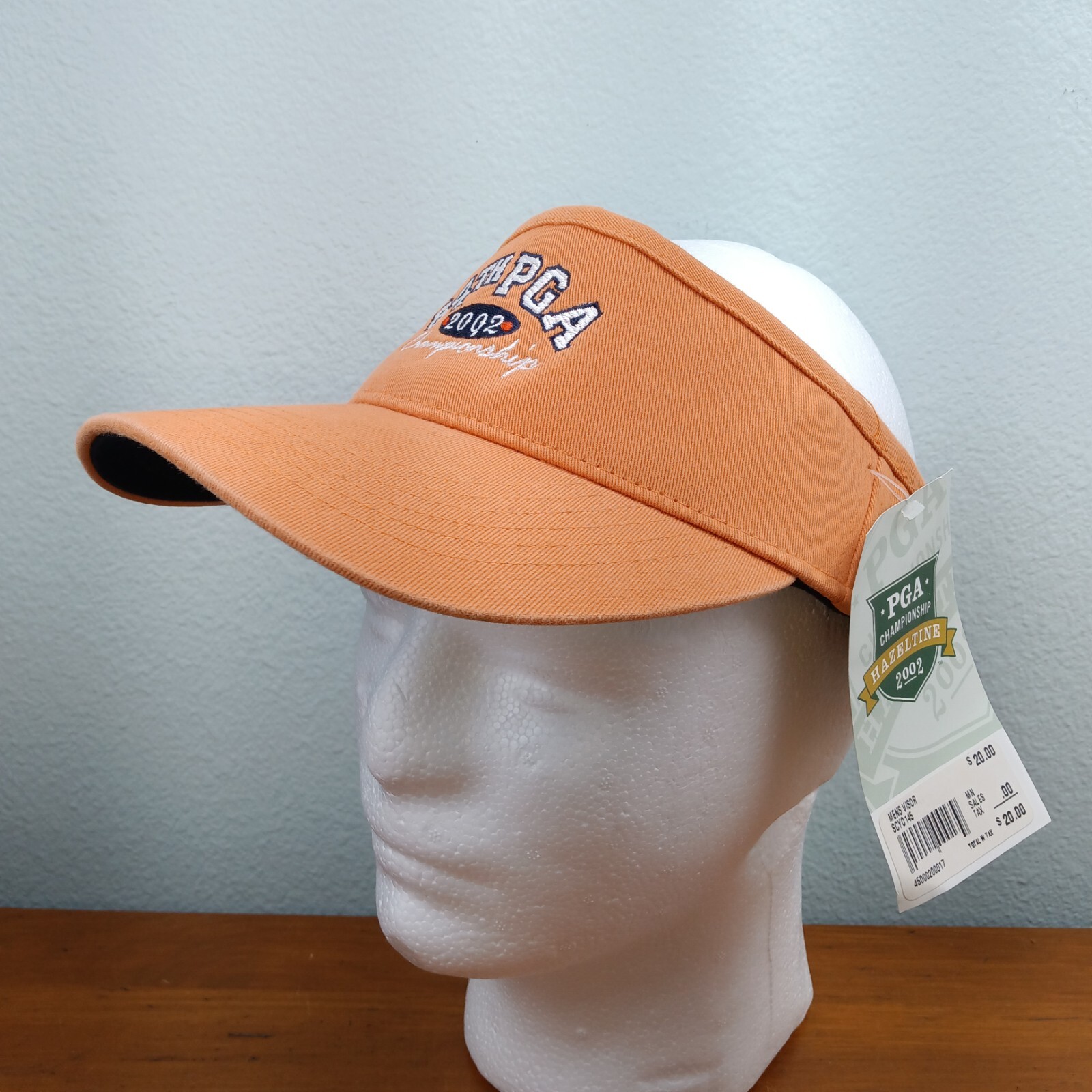 AHEAD Vintage Golf Visor PGA Championship Hazelton National Hat Strapback Cap