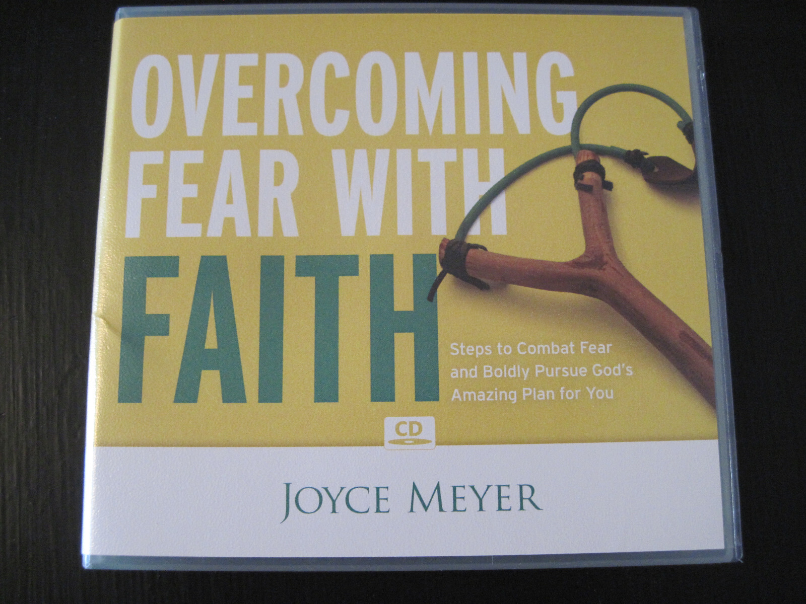 JOYCE MEYER "Overcoming Fear with Faith" 4-Disc CD Set