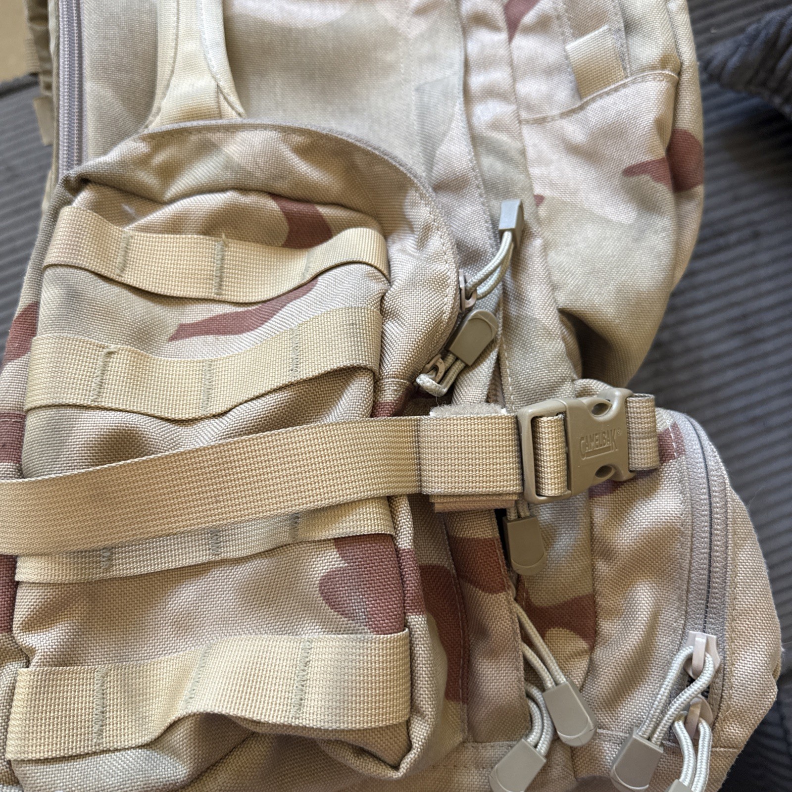 CamelBak Maximum Gear BFM Tactical Backpack DCU Desert Camo No Bladde