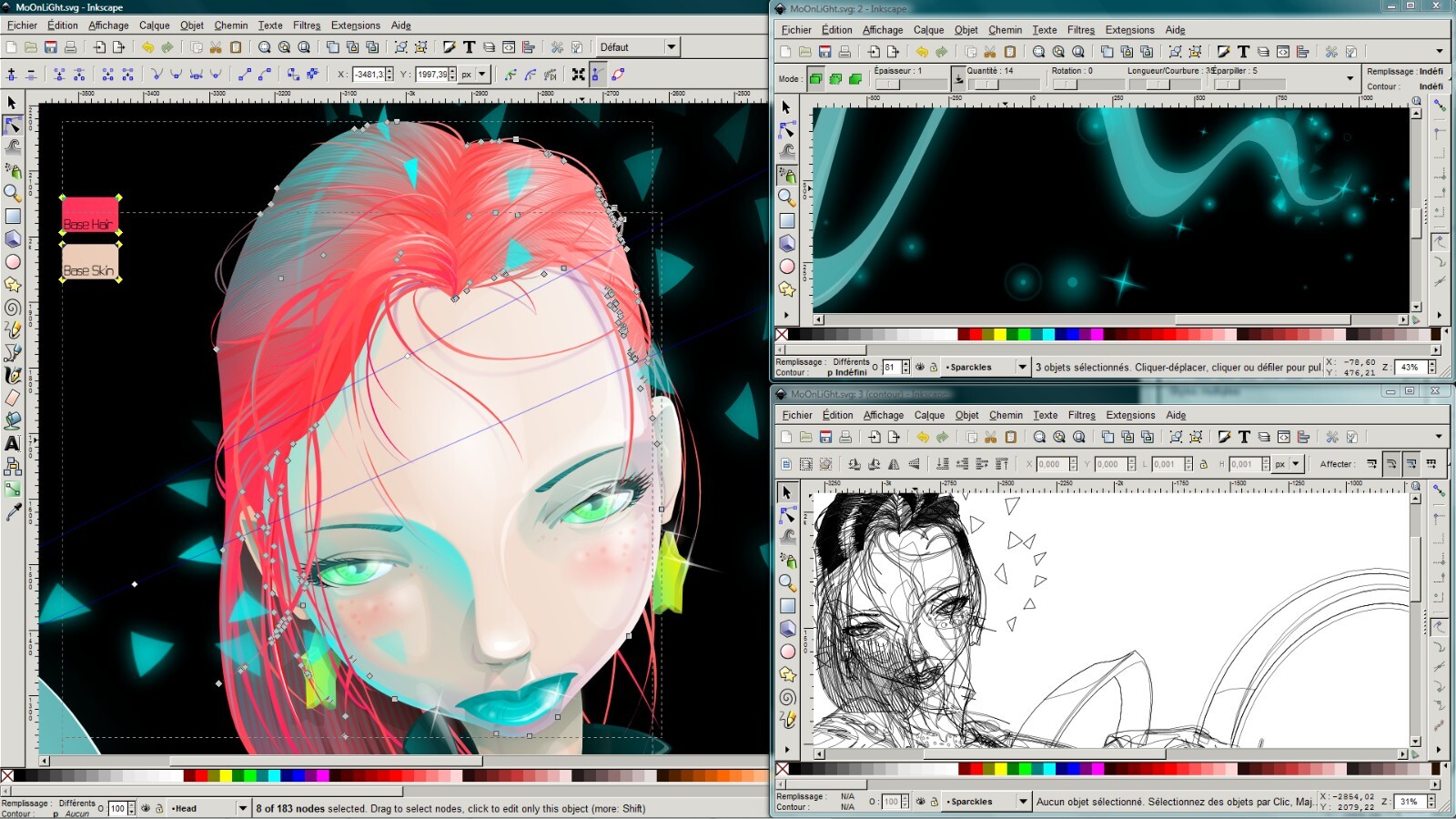 Vector Graphic Design Software for Windows & Mac ~ Inkscape Pro Illustrator ~ CD