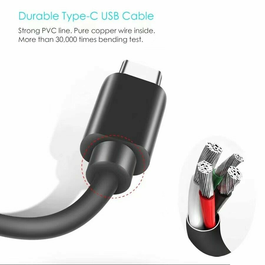 OEM USB-C Type C Fast Charging Cable For Samsung Galaxy S8 S9 S10 Plus Note 8 9
