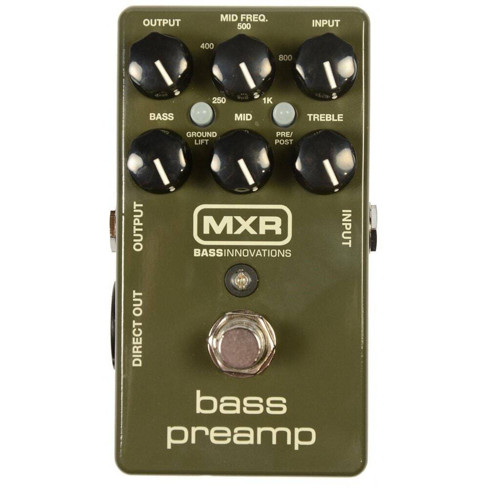 MXR M81 Bass Preamp Bass Effects Pedal w/ Direct Out D.I.