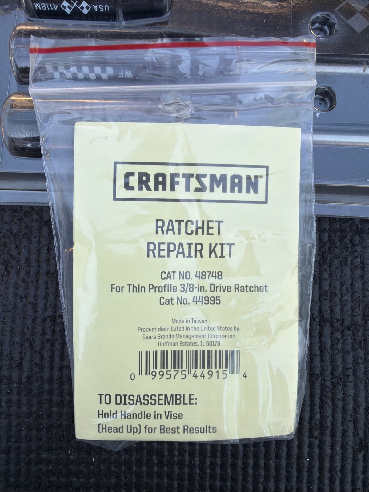 Sears Craftsman Nos Ratchet Repair Kit 48748 44995 3/8” Drive Thin Profile 84T