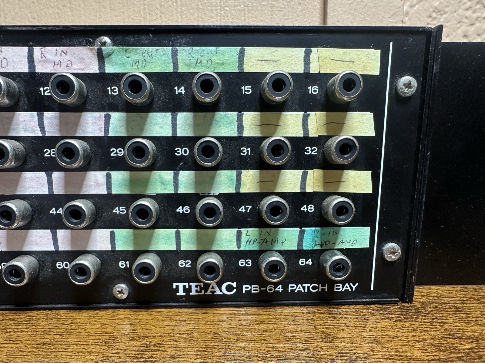 TEAC PB-64 PATCH BAY