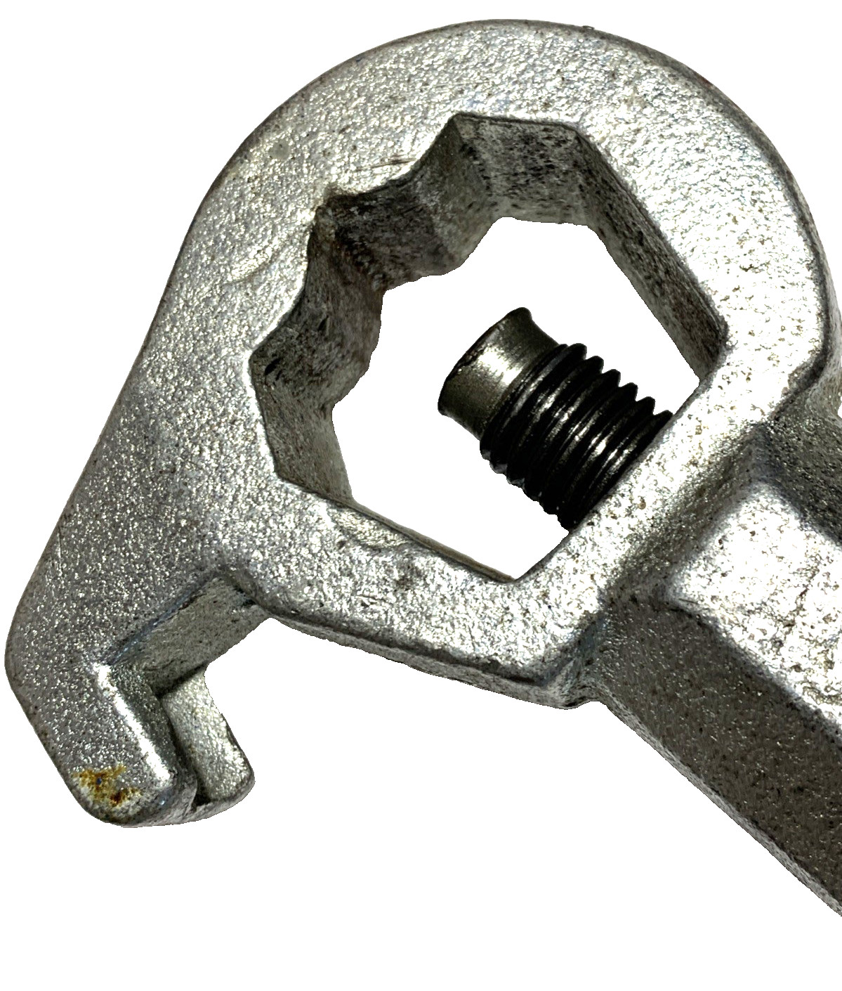 18” Adjustable Moon American Hydrant Wrench Spanner Hook Pentagon & Square Nuts