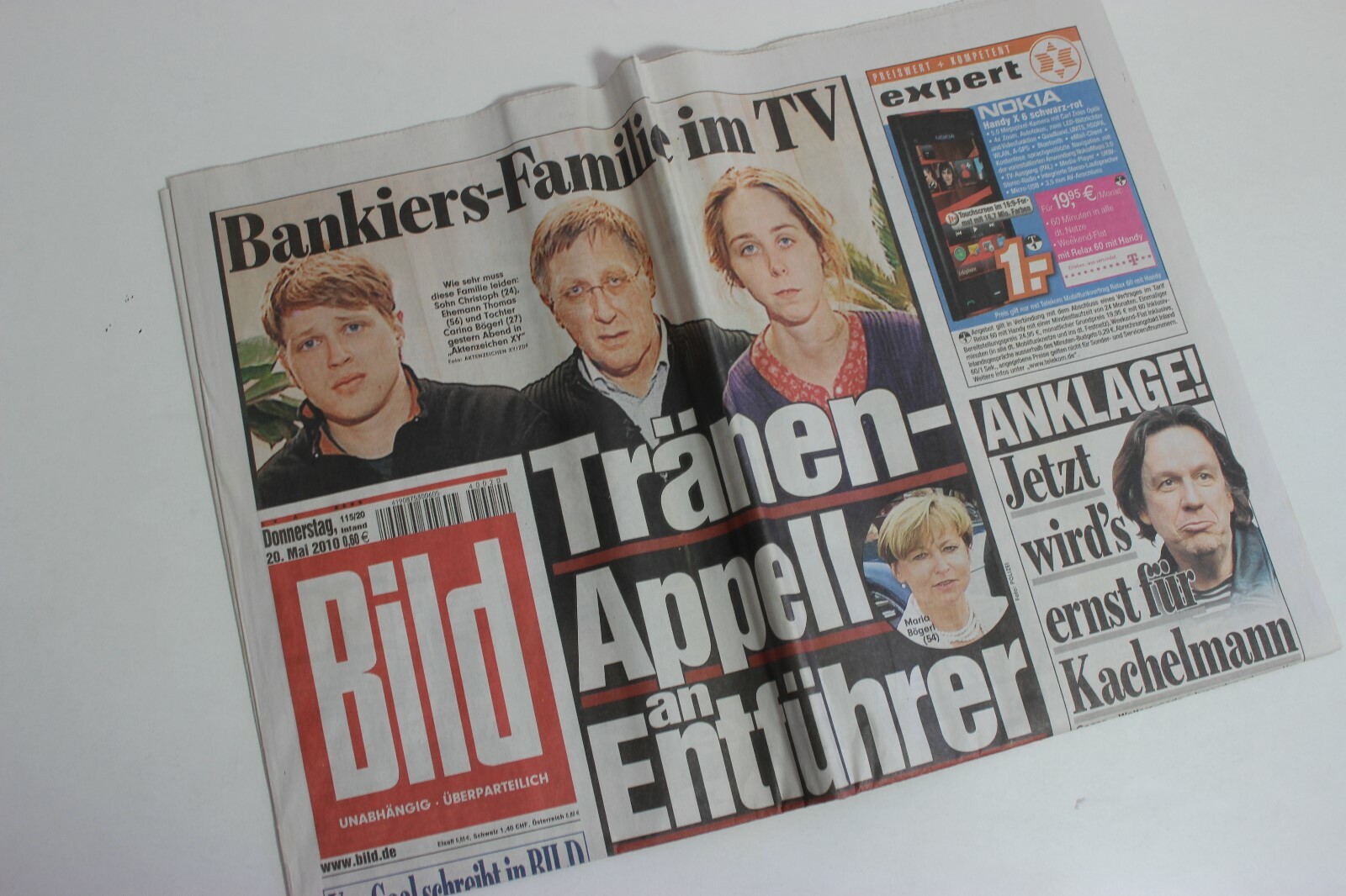 Bildzeitung 20/05/2010 May 20/5/2010 Special Occasion Gift